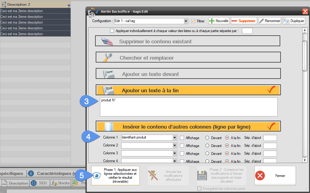 Custom fields, tuto 1 - image 15 - MagicEdit setup